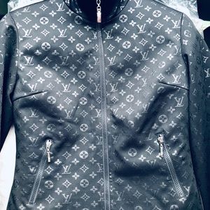 Louis Vuitton Jacket-Black monogram, new condition